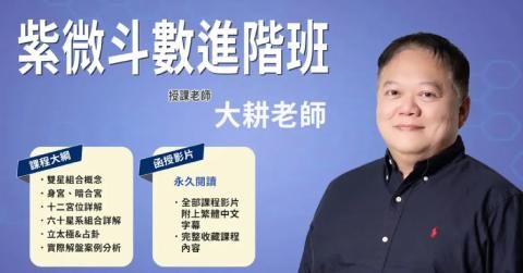 紫微斗數進階班課程