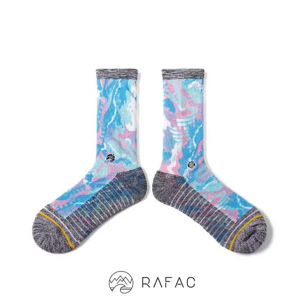 RAFAC機能襪 - RAFAC戶外機能動動襪_處處花版聯名款_泡泡嗨海