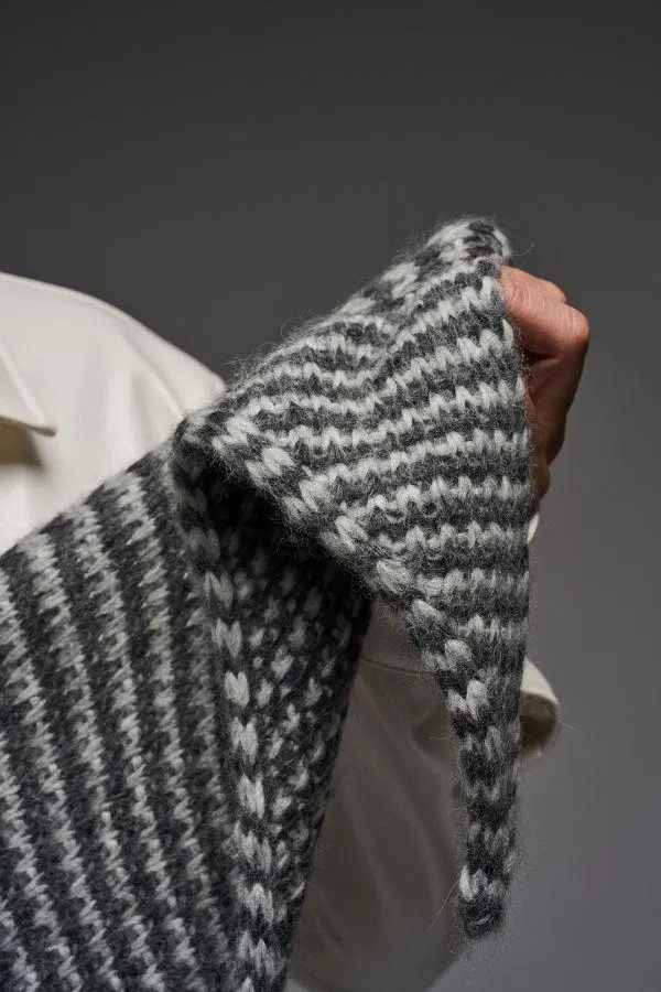 Pixel Bloom |Rastus Knits feat. 毛線森林 - 早鳥結束!2月底出貨、淺灰深灰|超值影音材料包