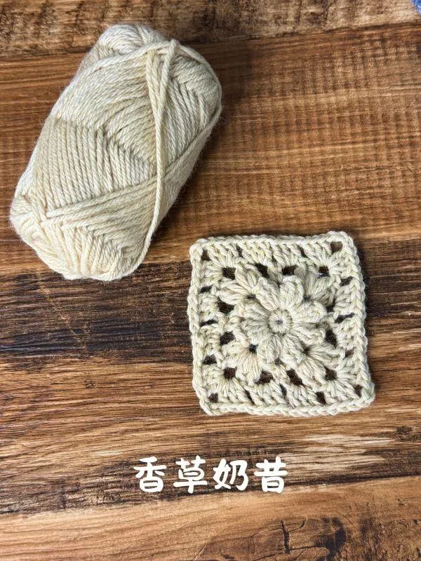 isk-028 花漾漫舞手織包｜超值影音材料包 - 售罄‼️超優惠❗線上課程＋編織材料包（香草奶昔）