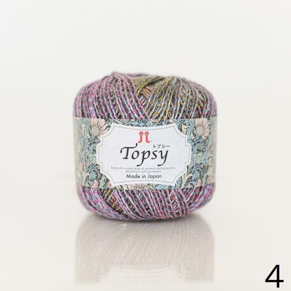 isk-013 春日川三角披肩｜超值影音材料包 - 04 薰衣草 Lavender｜線上課程＋編織材料包