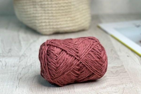 isk-016 棉麻裙擺包|超值影音材料包 - 售罄‼️超優惠❗線上課程+『赭紅』編織材料包