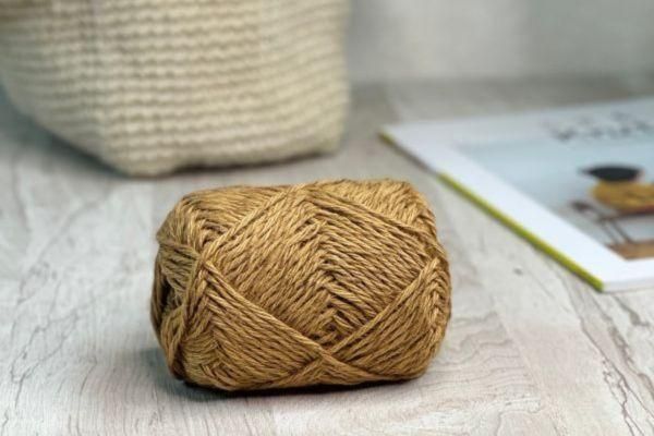 isk-016 棉麻裙擺包|超值影音材料包 - 超優惠❗線上課程+『赭黃』編織材料包