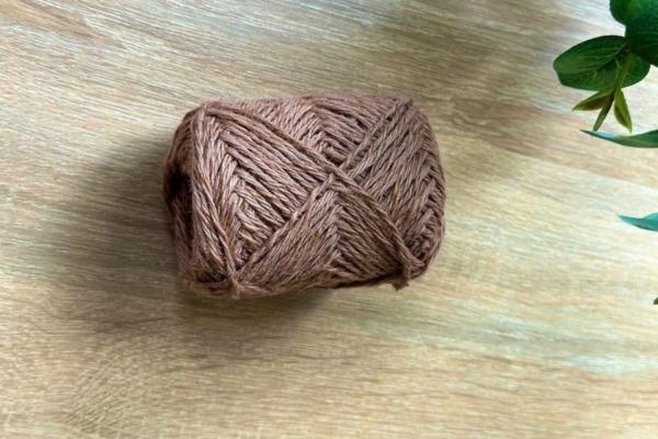 isk-016 棉麻裙擺包|超值影音材料包 - 售罄‼️超優惠❗線上課程+『赭棕』編織材料包