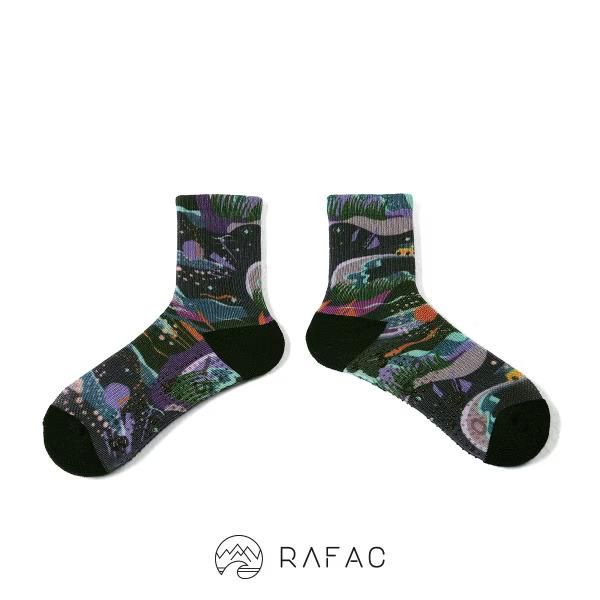 RAFAC機能襪 - RAFAC 戶外動動機能童襪_處處花版聯名款_突然去冒險