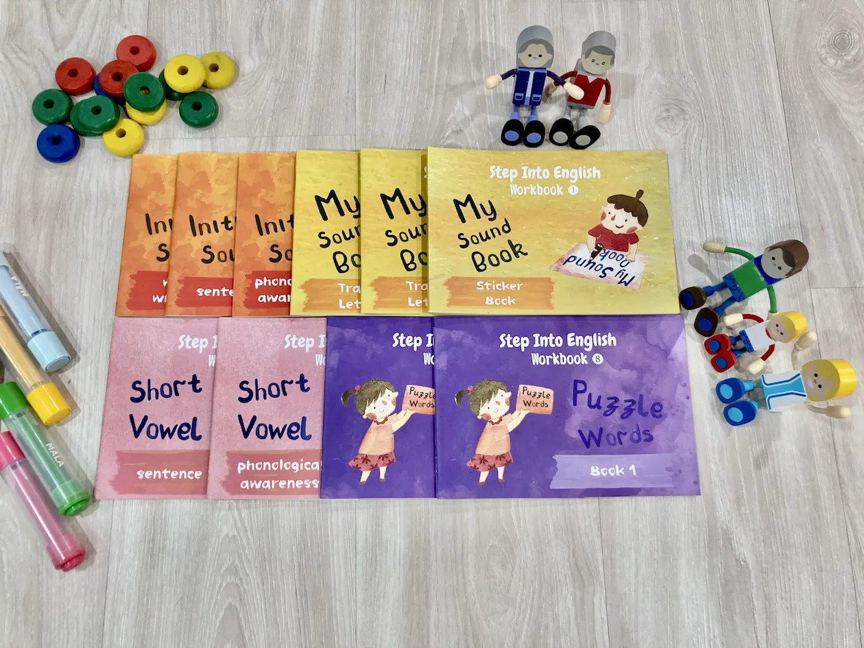MEFA蒙特梭利Step Into English教材＿Workbook工作本
