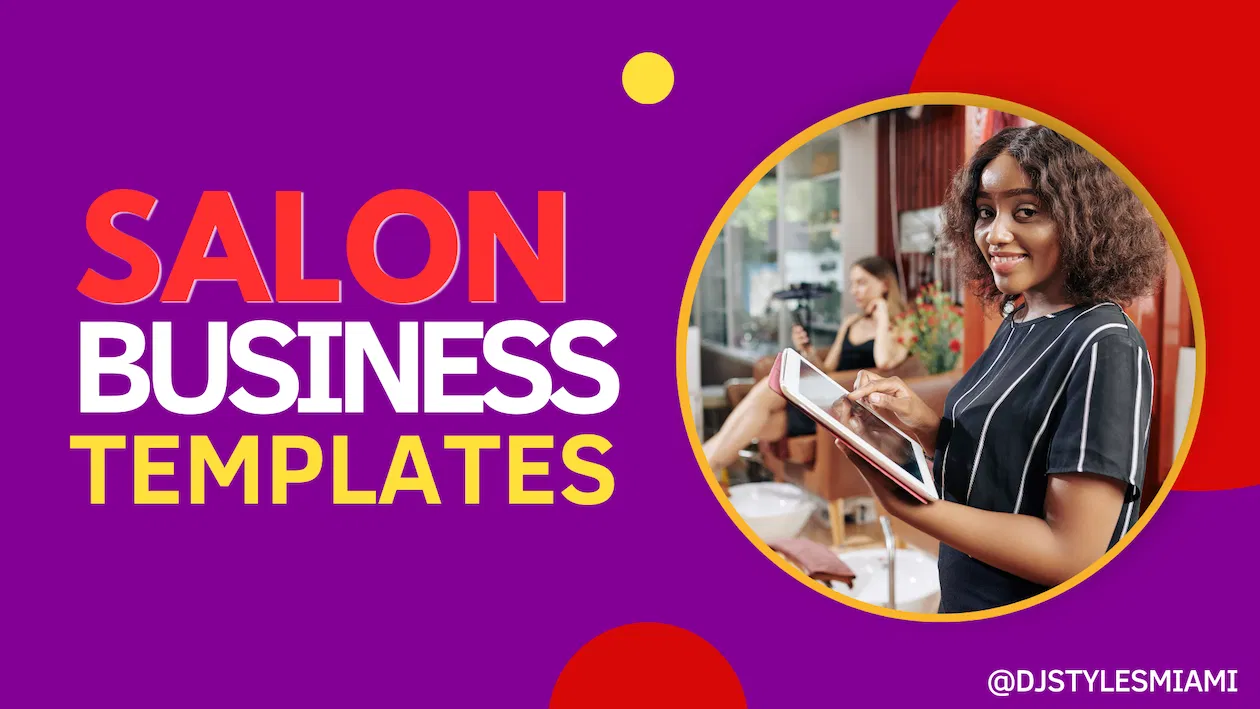 Salon Business Templates