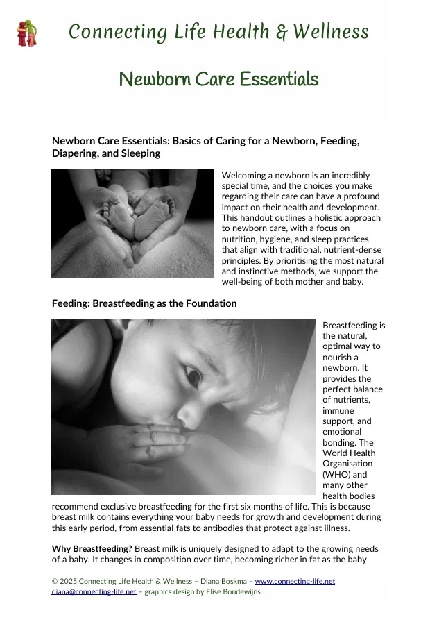 Newborn Care Essentials