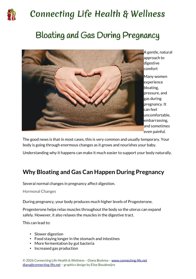 Bloating and Gas during Pregnancy