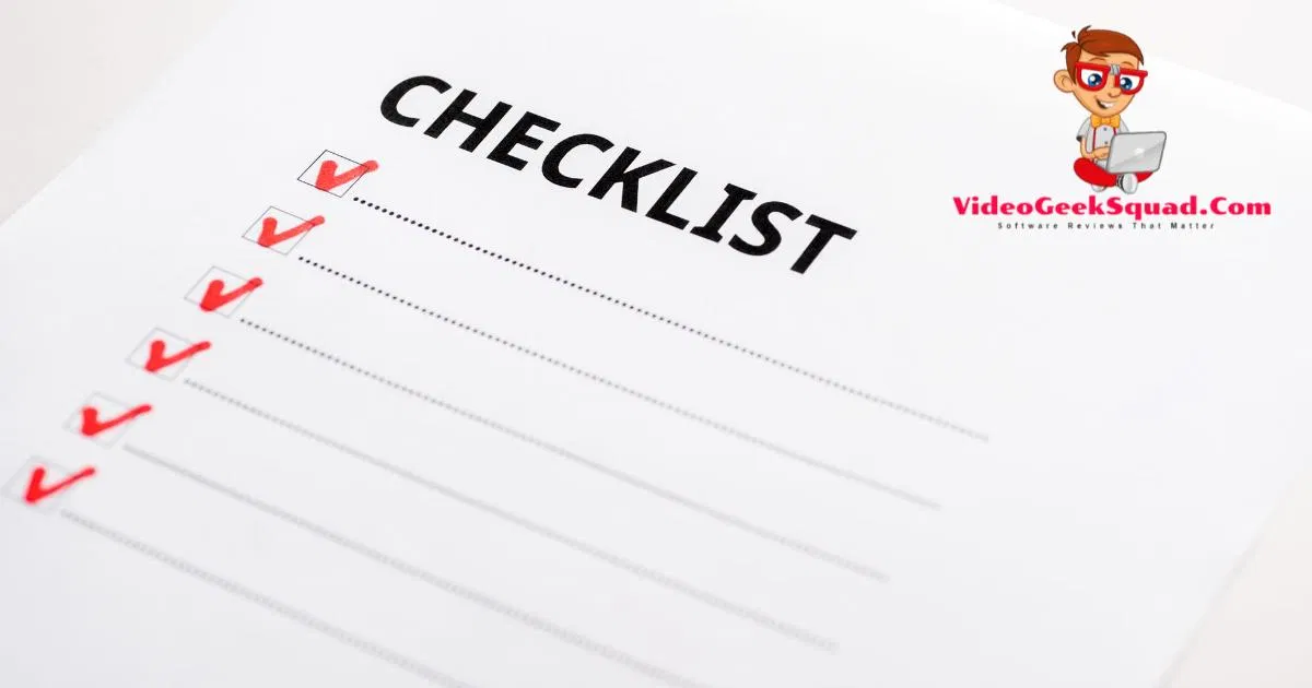 20 YouTube Checklist To Help You Run Your Channel 