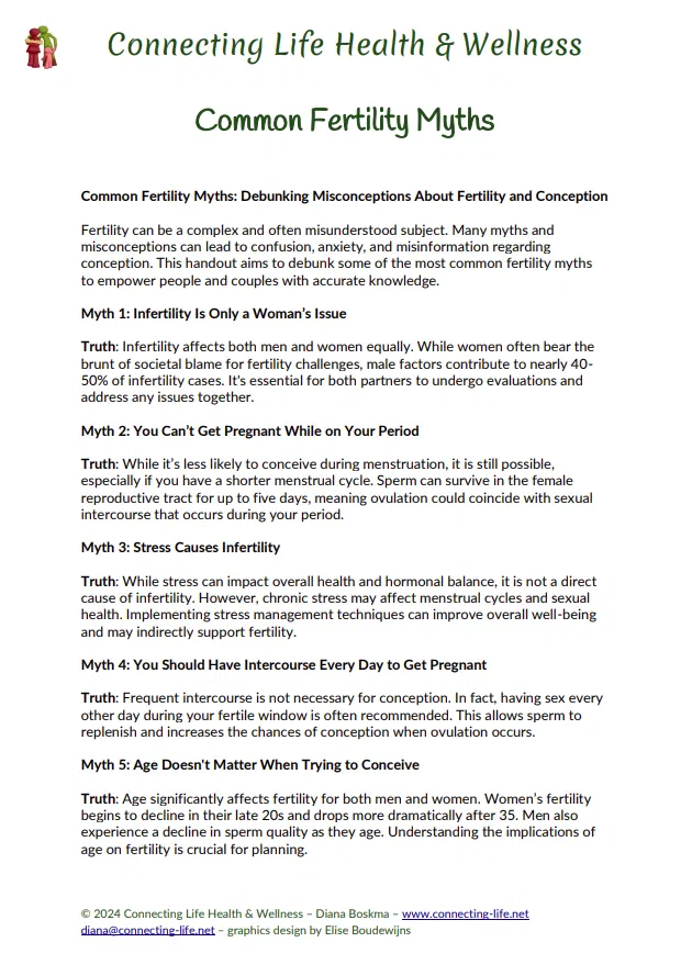 Common Fertility Myths