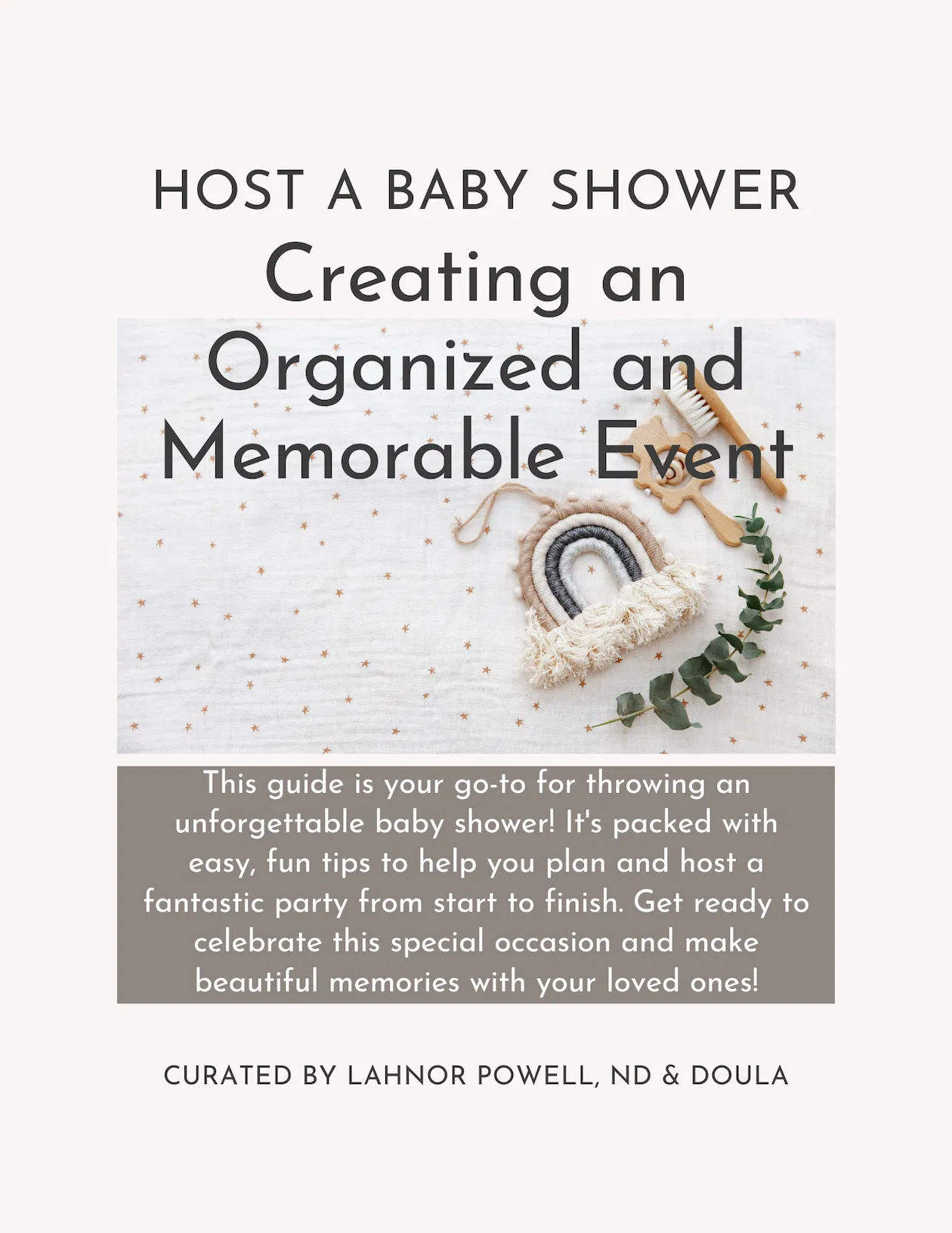 Planning the Perfect Baby Shower