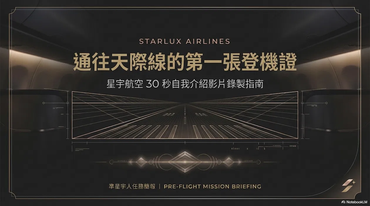 【免費下載】星宇航空 中英文自我介紹影片｜懶人包