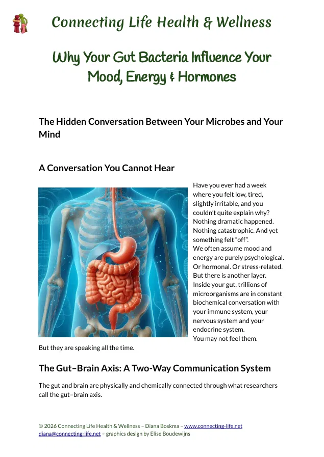 Why Your Gut Bacteria Influence Your Mood, Energy & Hormones