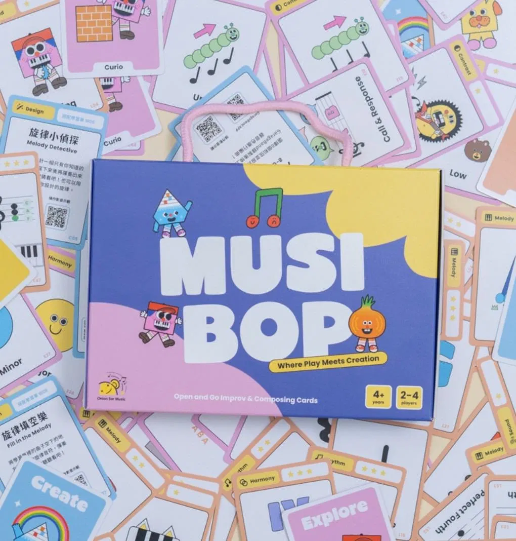 Musibop即興創作音樂卡牌早鳥價 (香港買家不含運費需到付）