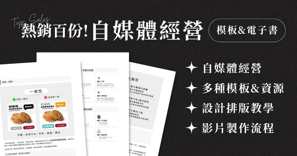 熱銷款!安妮手冊:自媒體經營&工具資源包