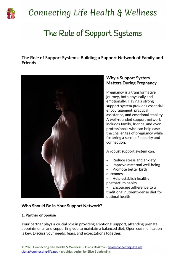The Role of Support Systems