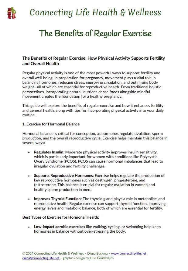 The Benefits of Regular Exercise