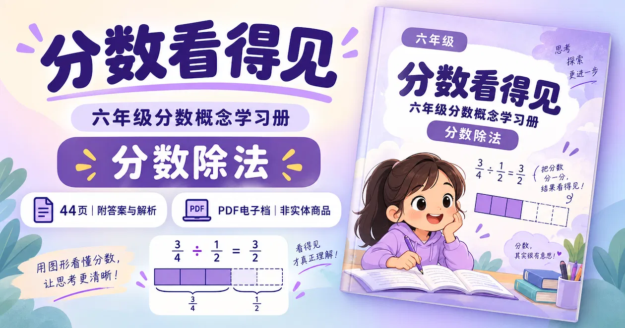 分数看得见：六年级分数概念包