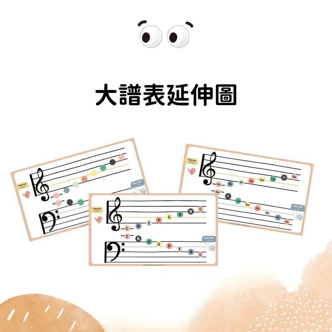 大譜表概念圖