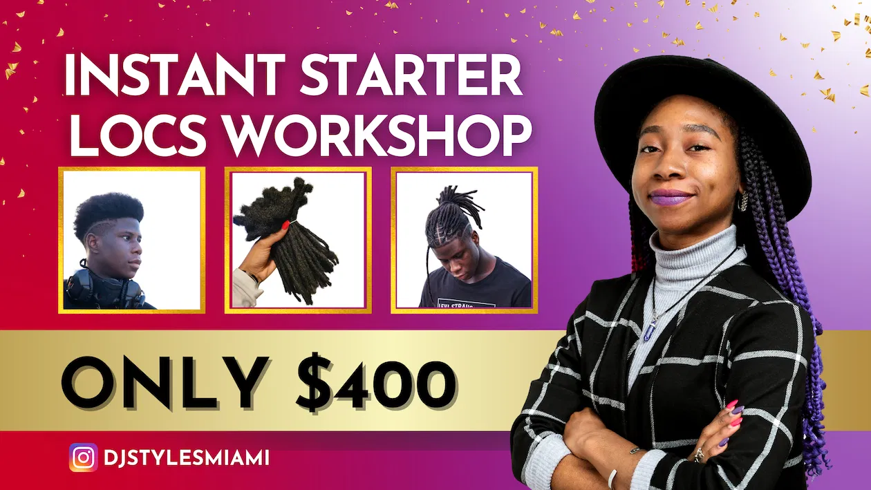 Instant Starter Locs Workshop
