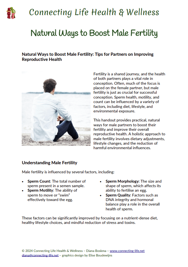 Natural Ways to Boost Male Fertility