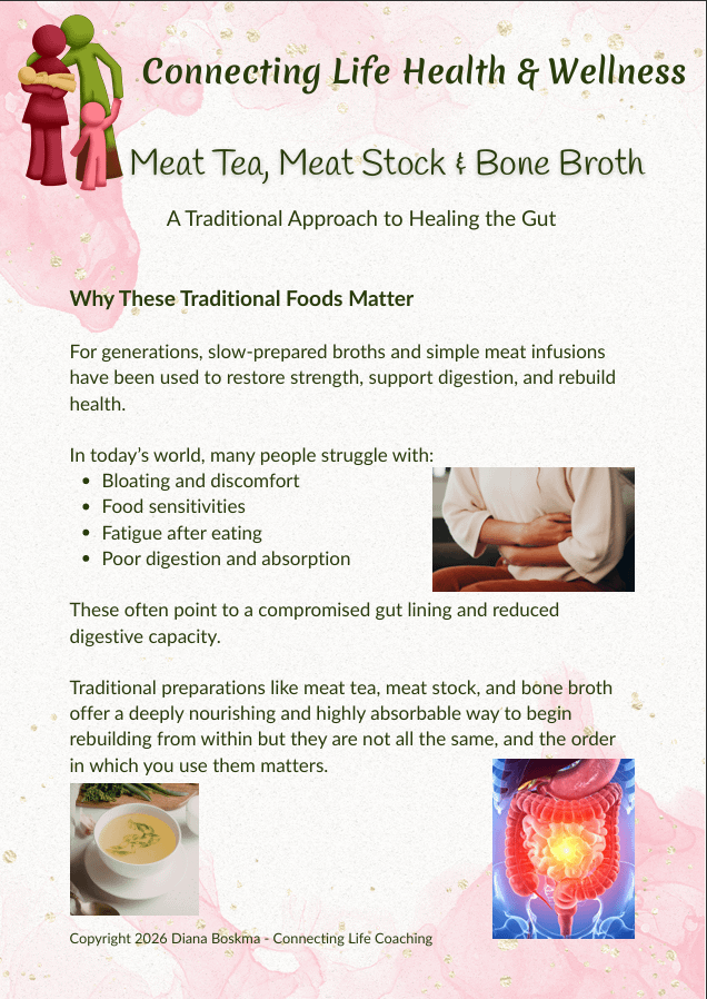 Meat Tea, Meat Stock & Bone Broth