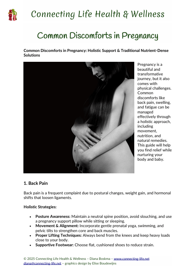 Common Discomforts in Pregnancy