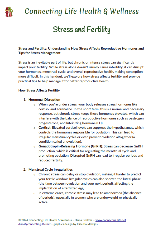 Stress and Fertility