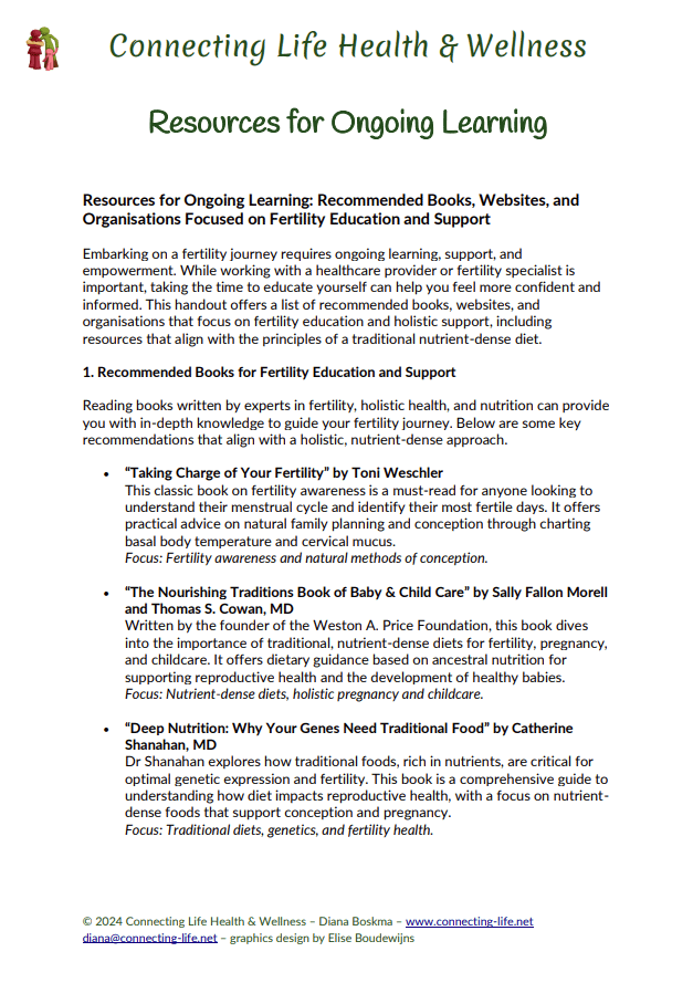Resources for Ongoing Learning