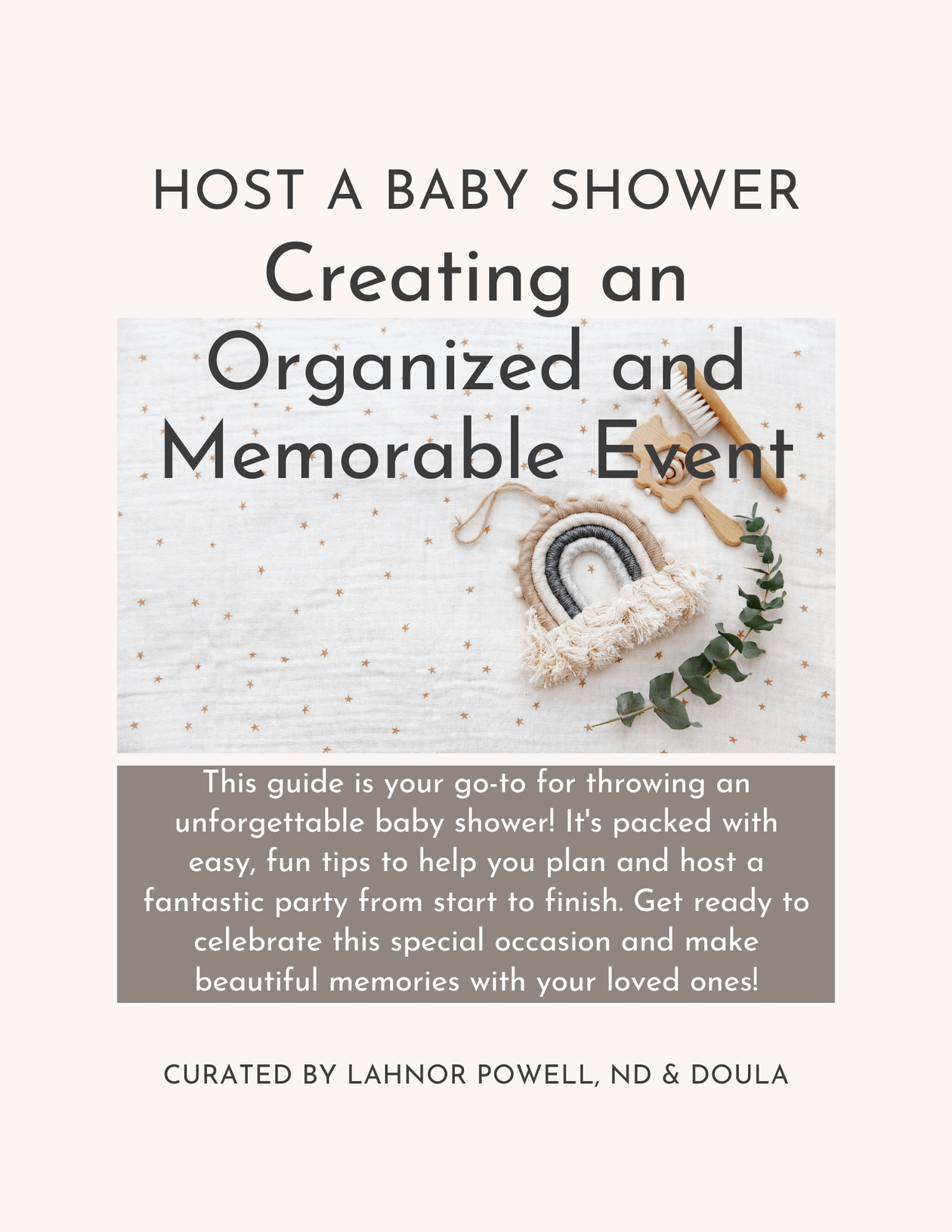 Planning the Perfect Baby Shower