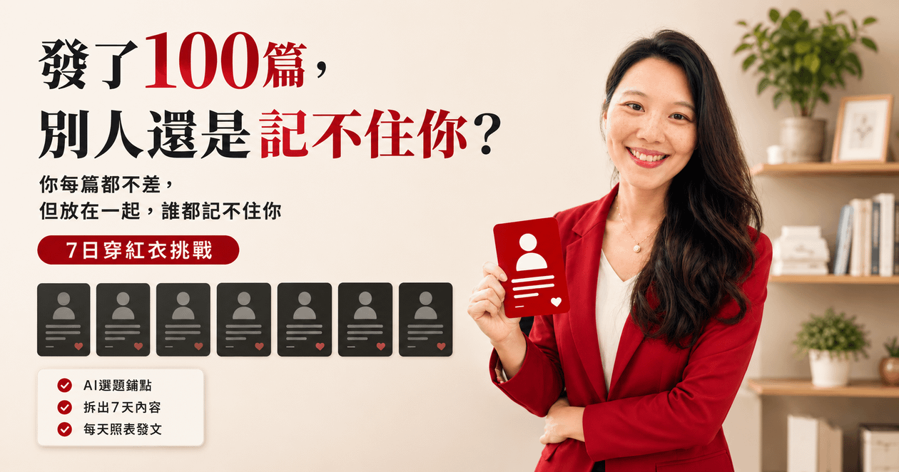 AI整週社群規劃
