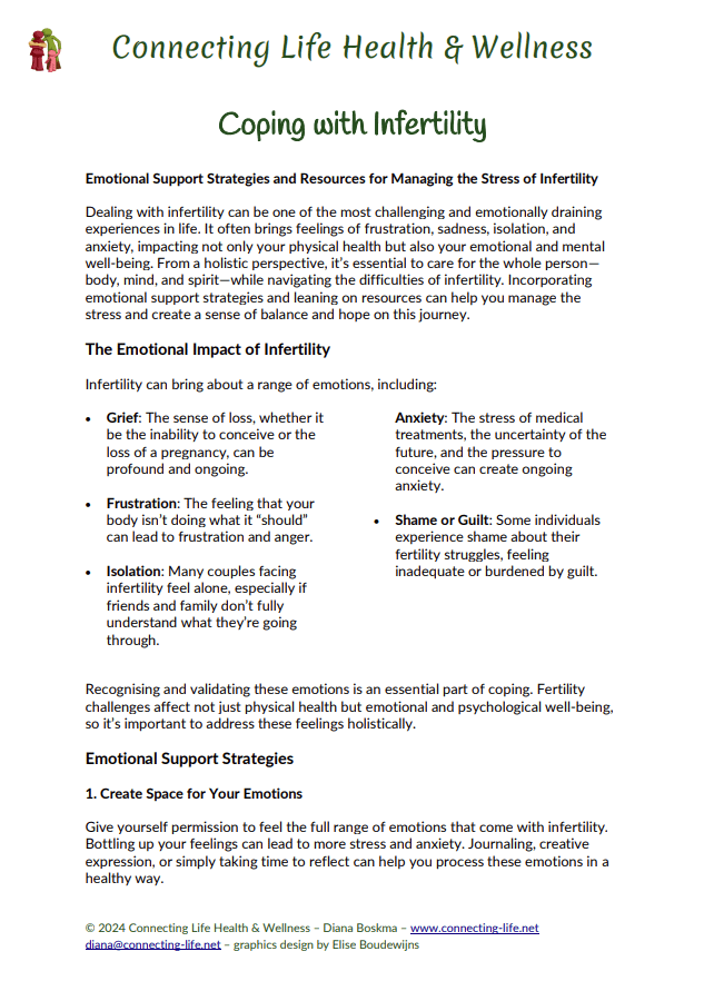 Coping with Infertility
