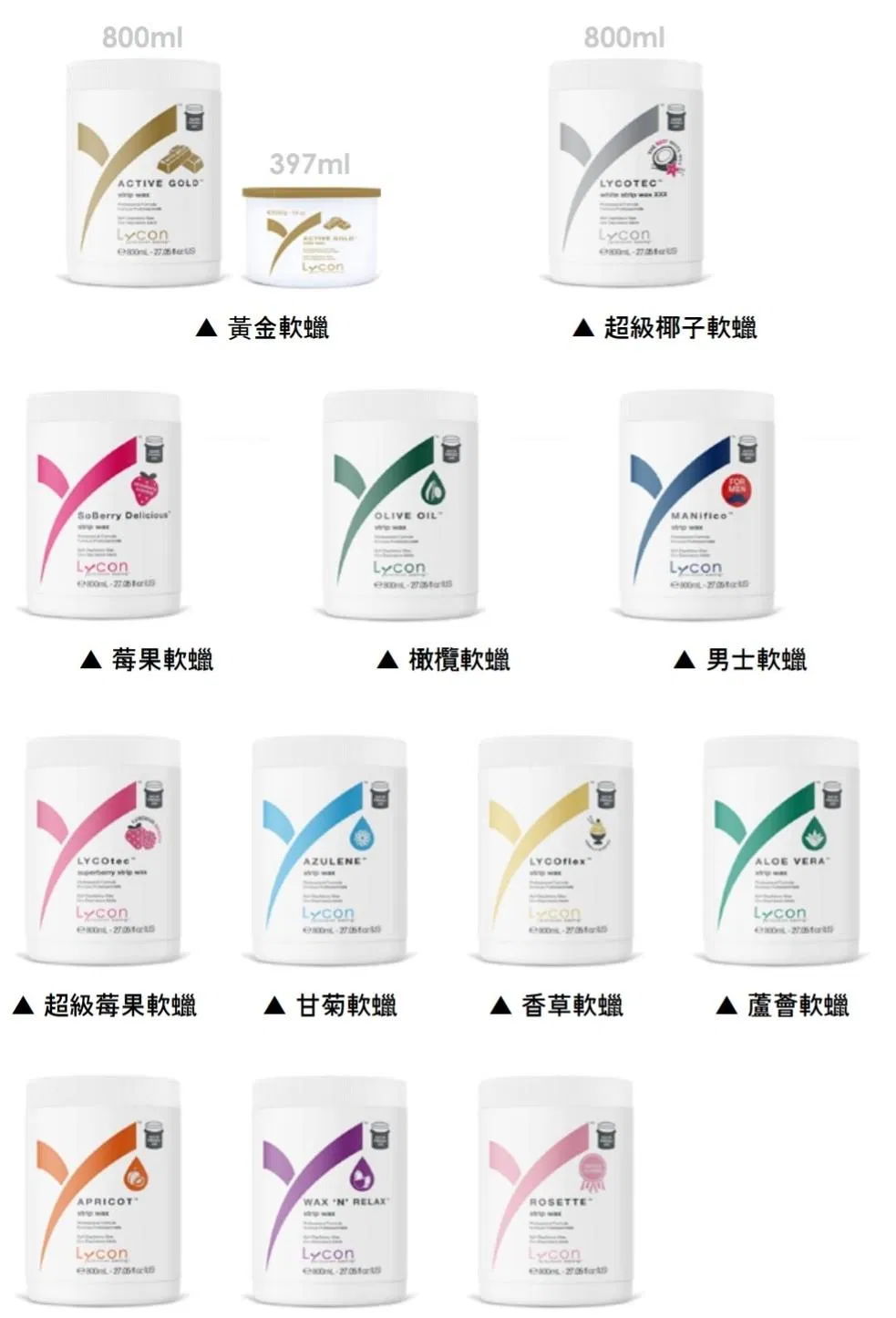 Lycon 軟蠟