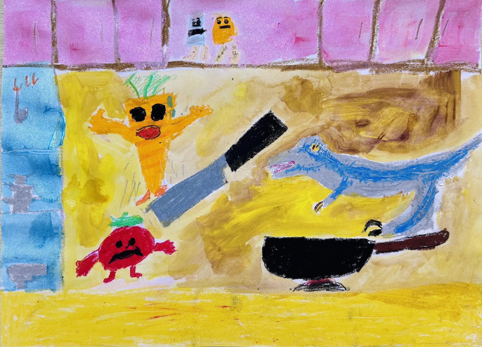 6-8歲孩子畫畫