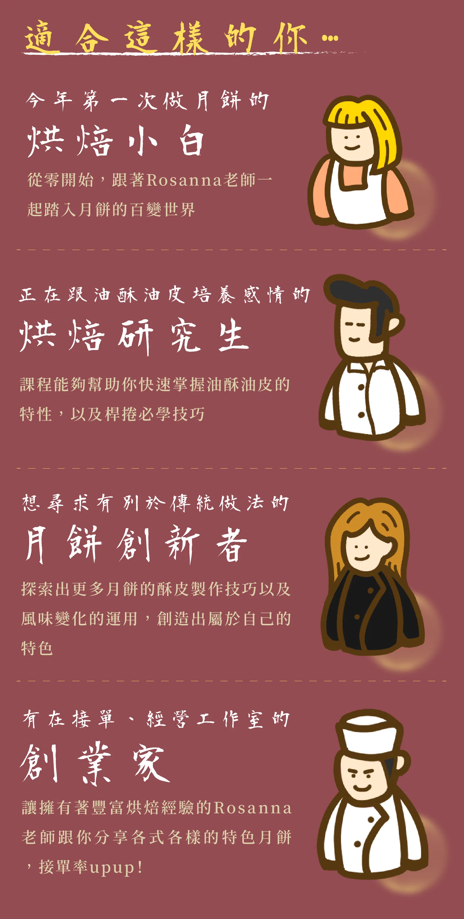 課程適合對象