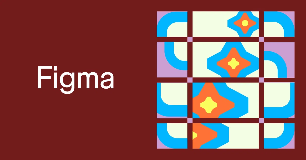 Figma 品牌視覺，代表設計師日常使用的工具