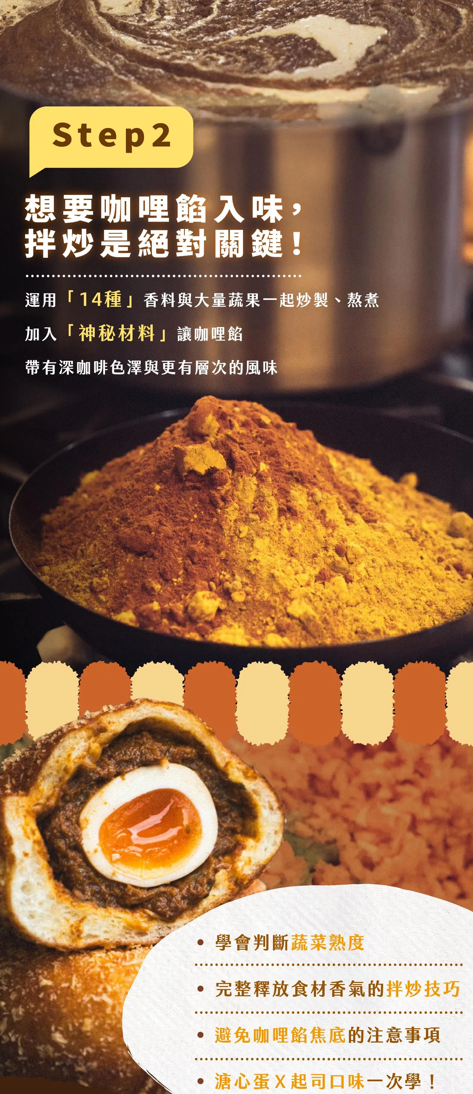 咖哩香料拌炒