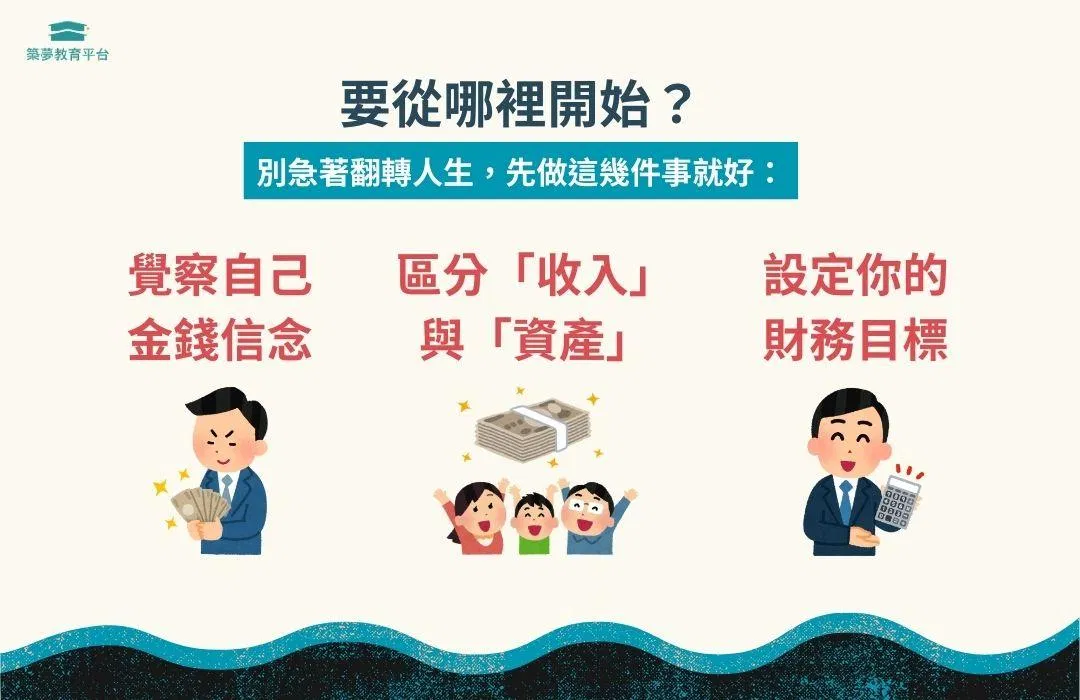 要如何成為有錢人？從何開始