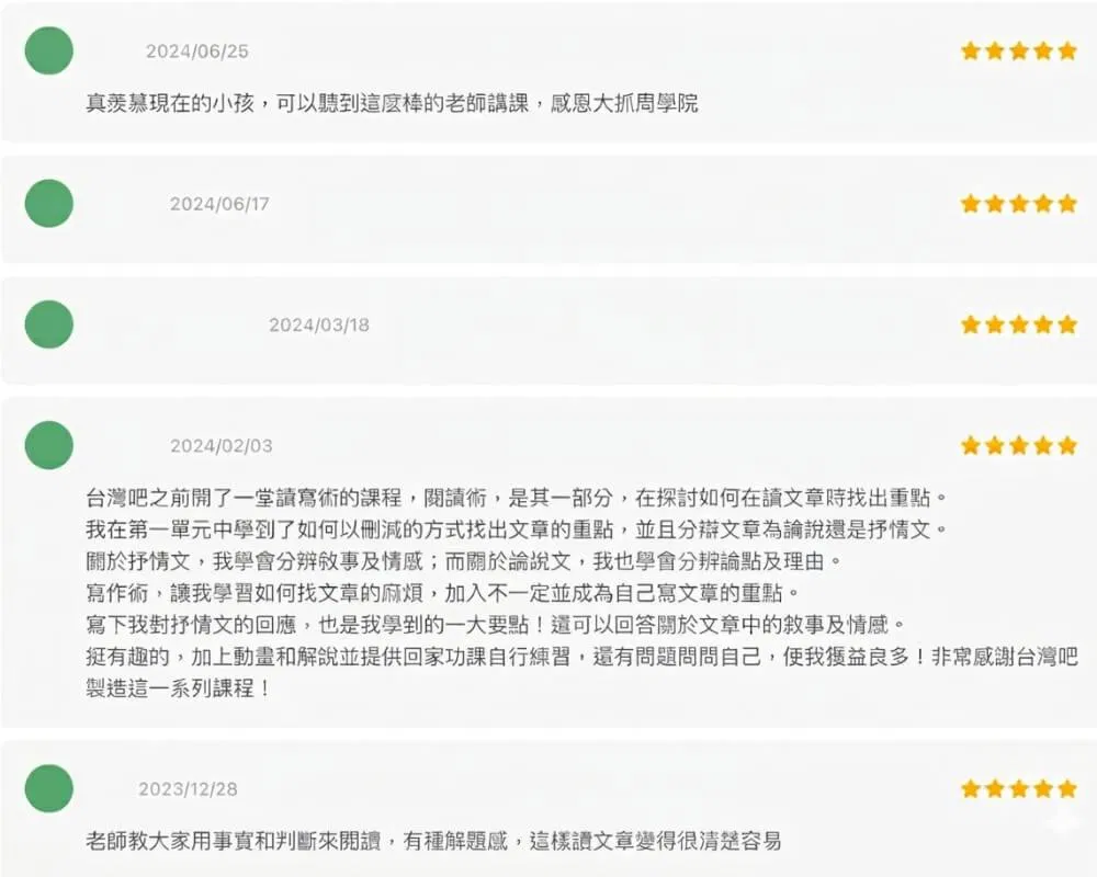 會考作文課程推薦
