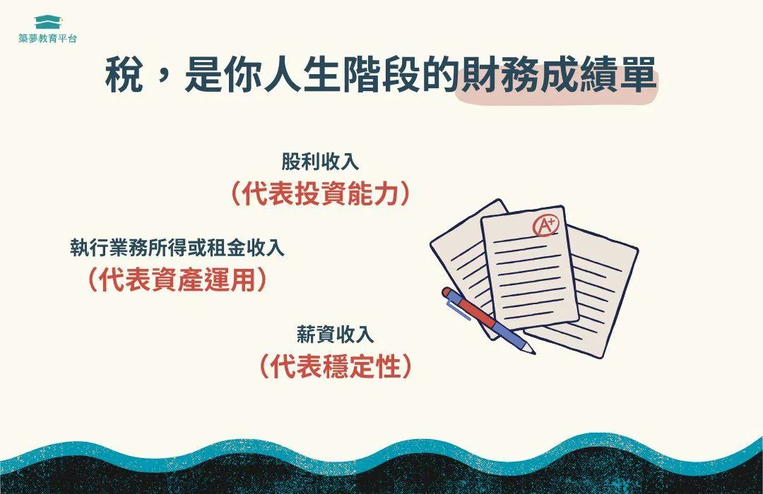 稅，是你人生階段的財務成績單
