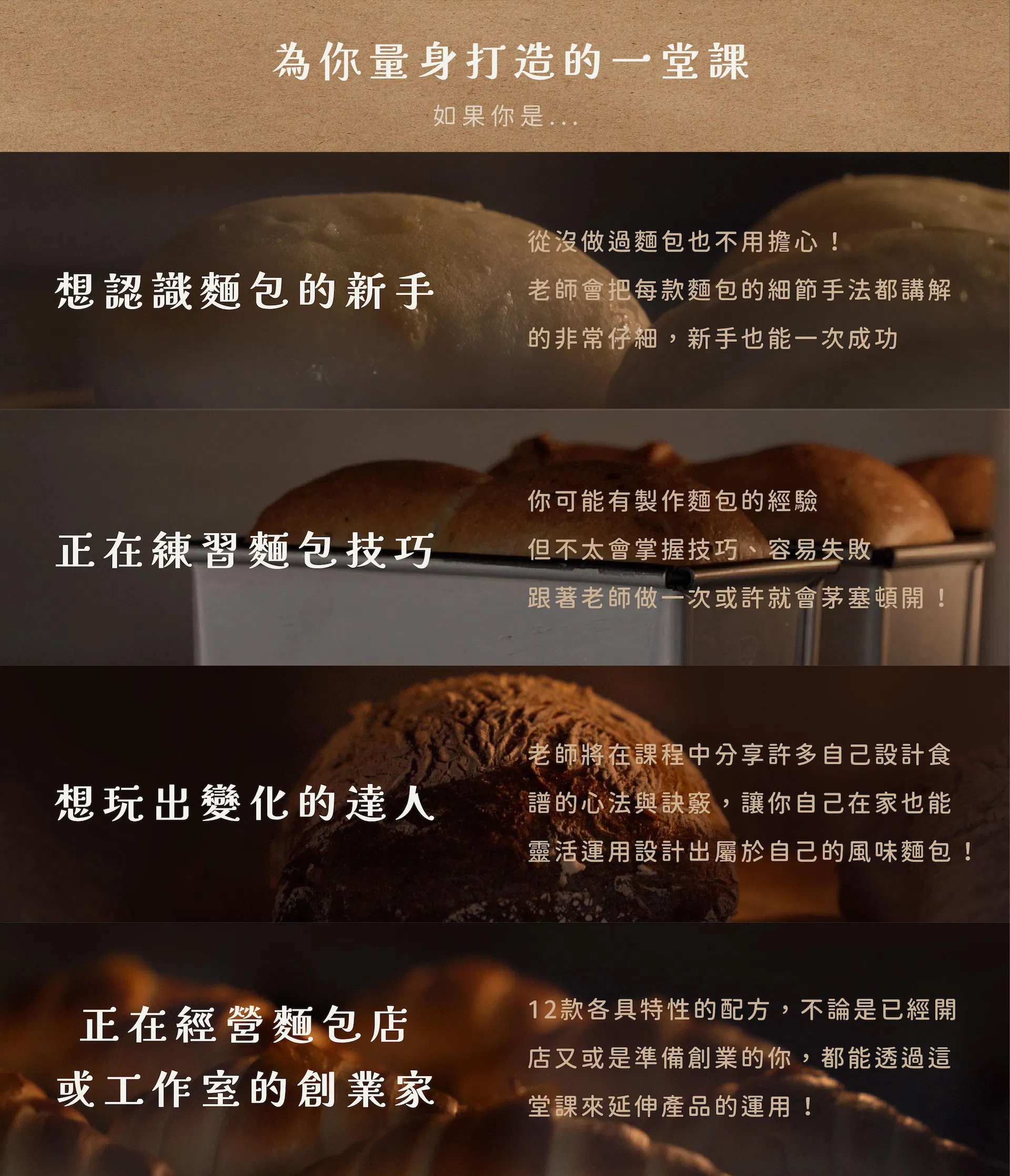 課程適合對象