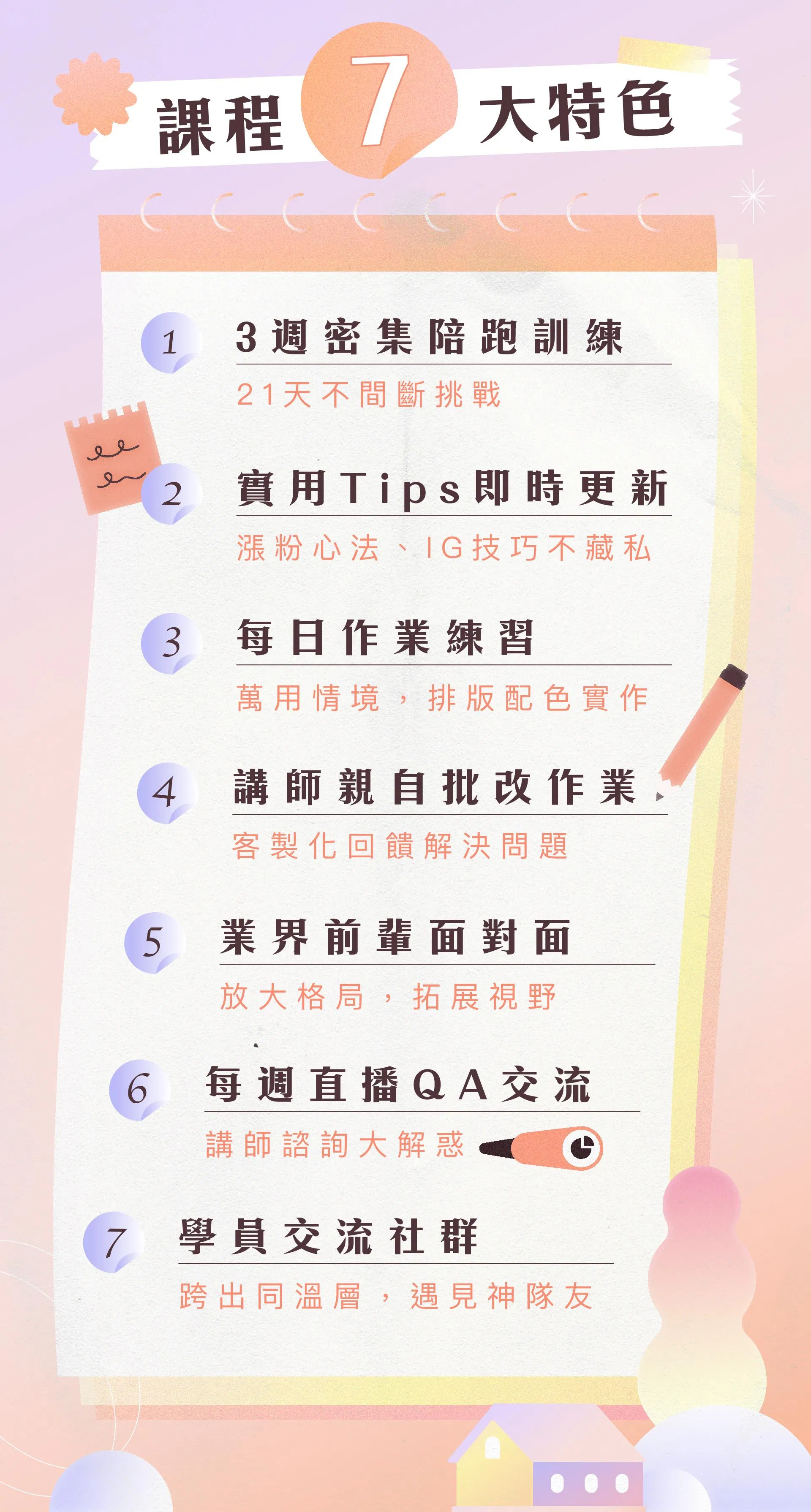 靈感日日村-21天創作養成挑戰課程特色
