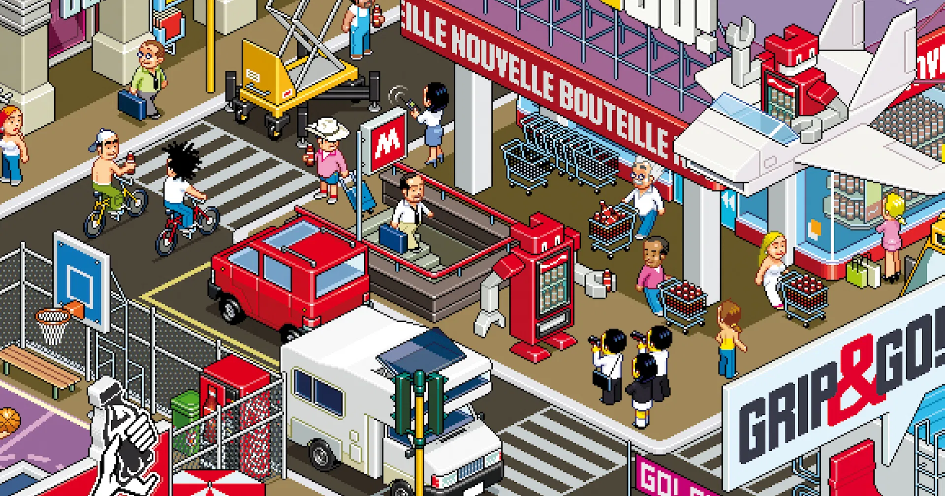 像素藝術 pixelart 範例，作者：Totto Renna
