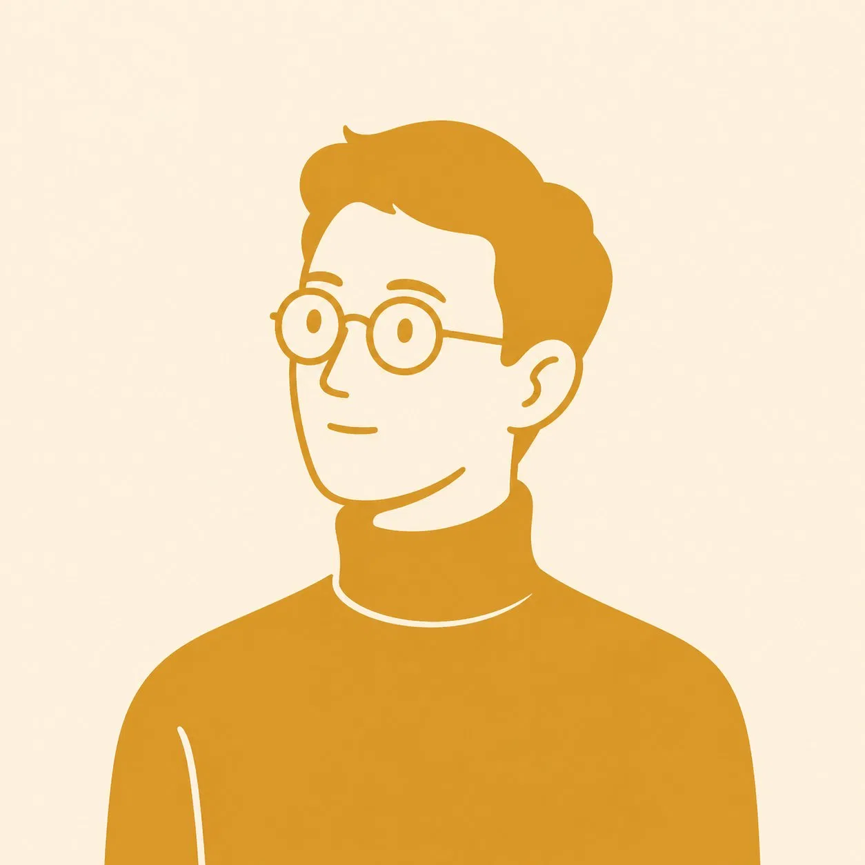 PROMPT 03 實測：minimalist vector 風格設計師頭像