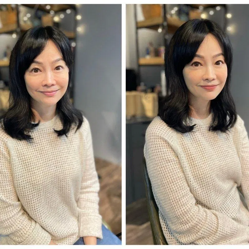 學員妝容調整前後對照,第二組