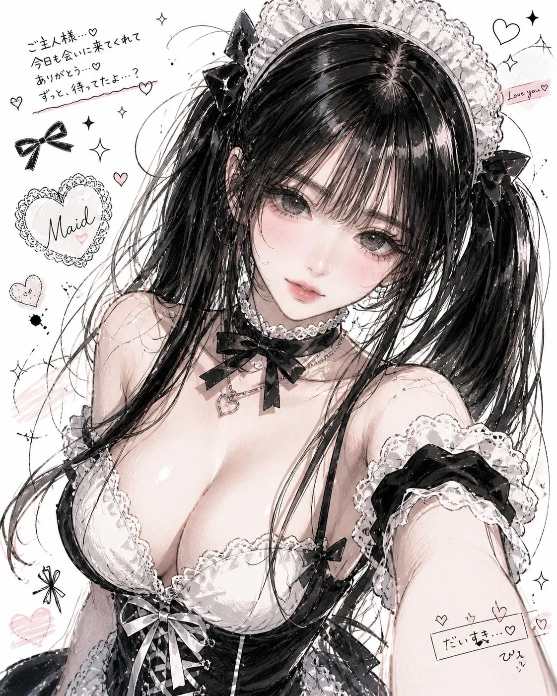 日系動漫風 — 哥德女僕