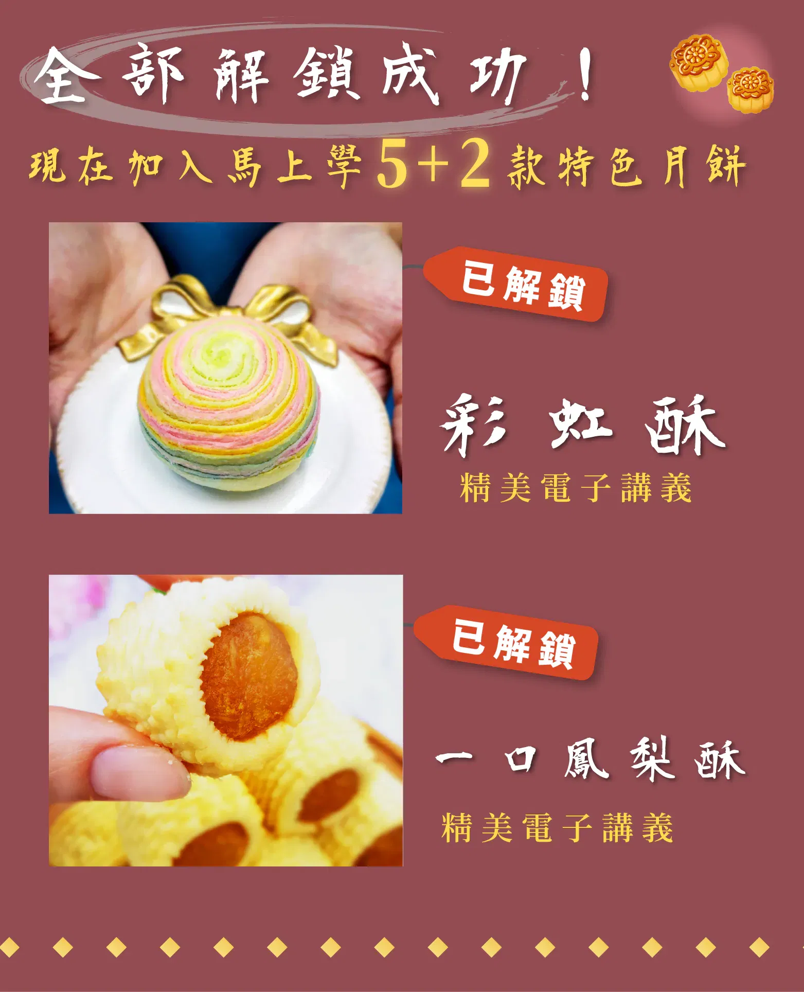課程解鎖單元