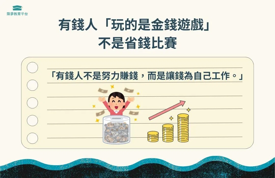 有錢人玩的是金錢遊戲