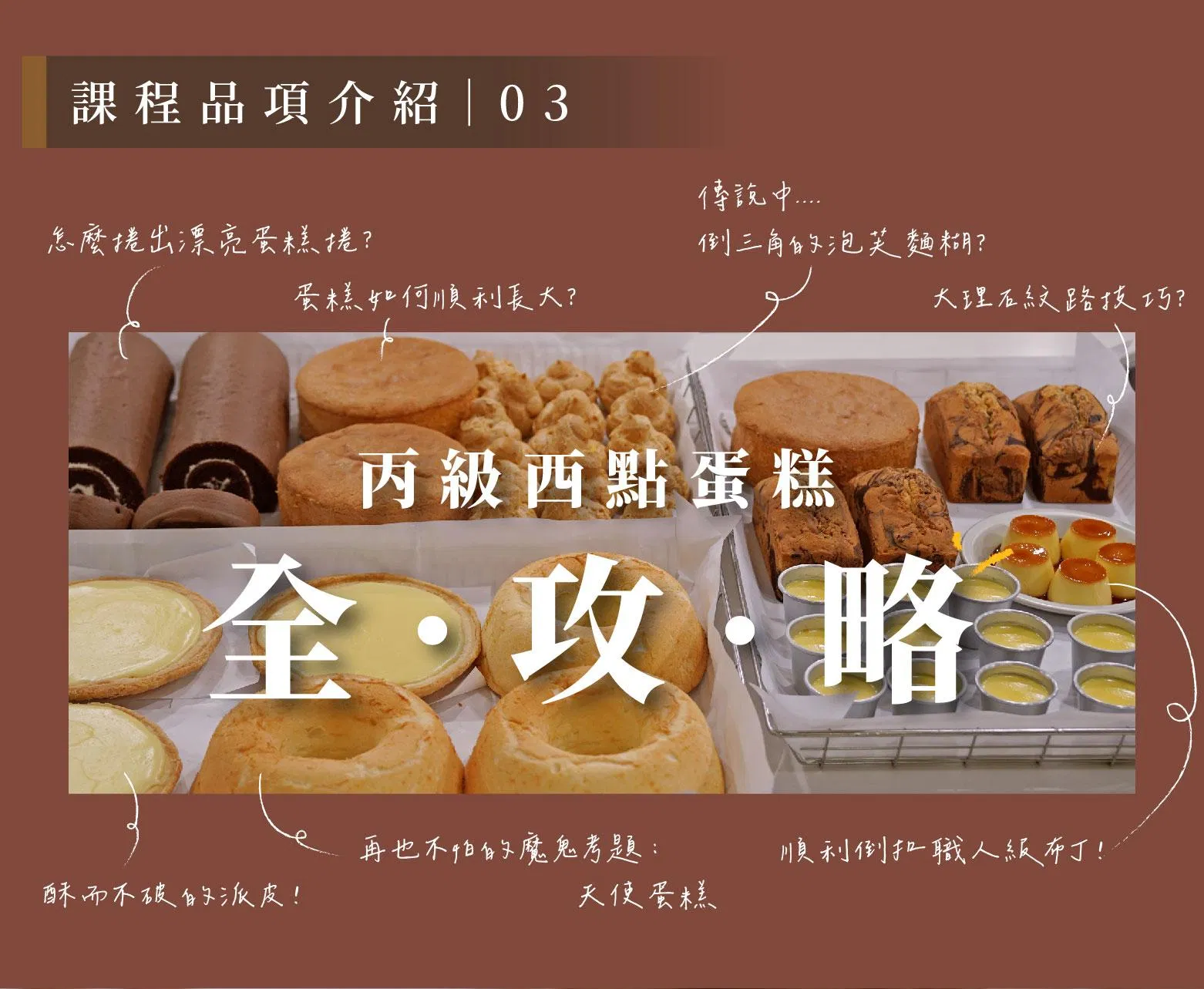 課程品項介紹
